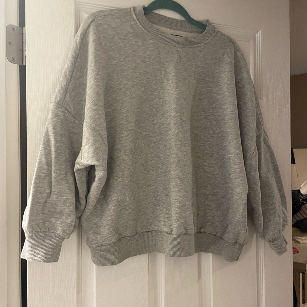 GAP Gray Women's maternity Sweatshirt